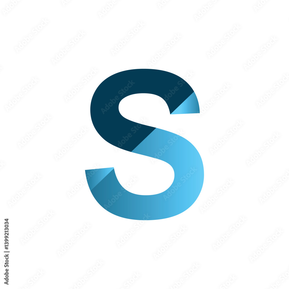 S letter 3d vector illustration logo design. 3d background design. S letter 3d vector illustration logo design. 3d background design.