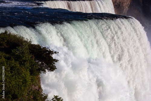 Niagara Falls from the American side.