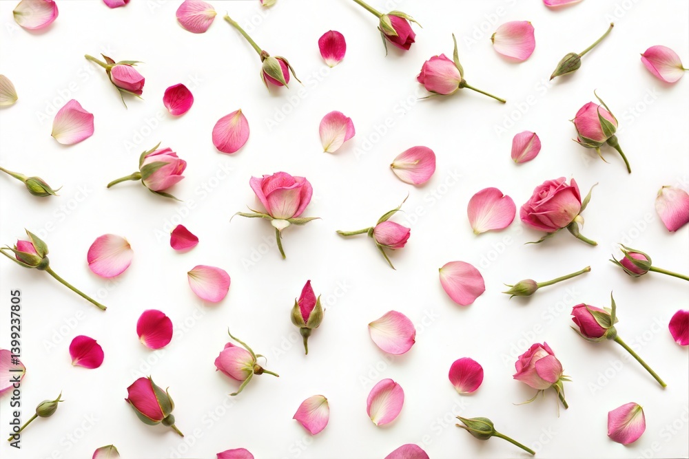 Pink Rose Pattern