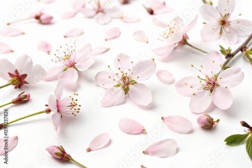 Pink Flowers and Petals