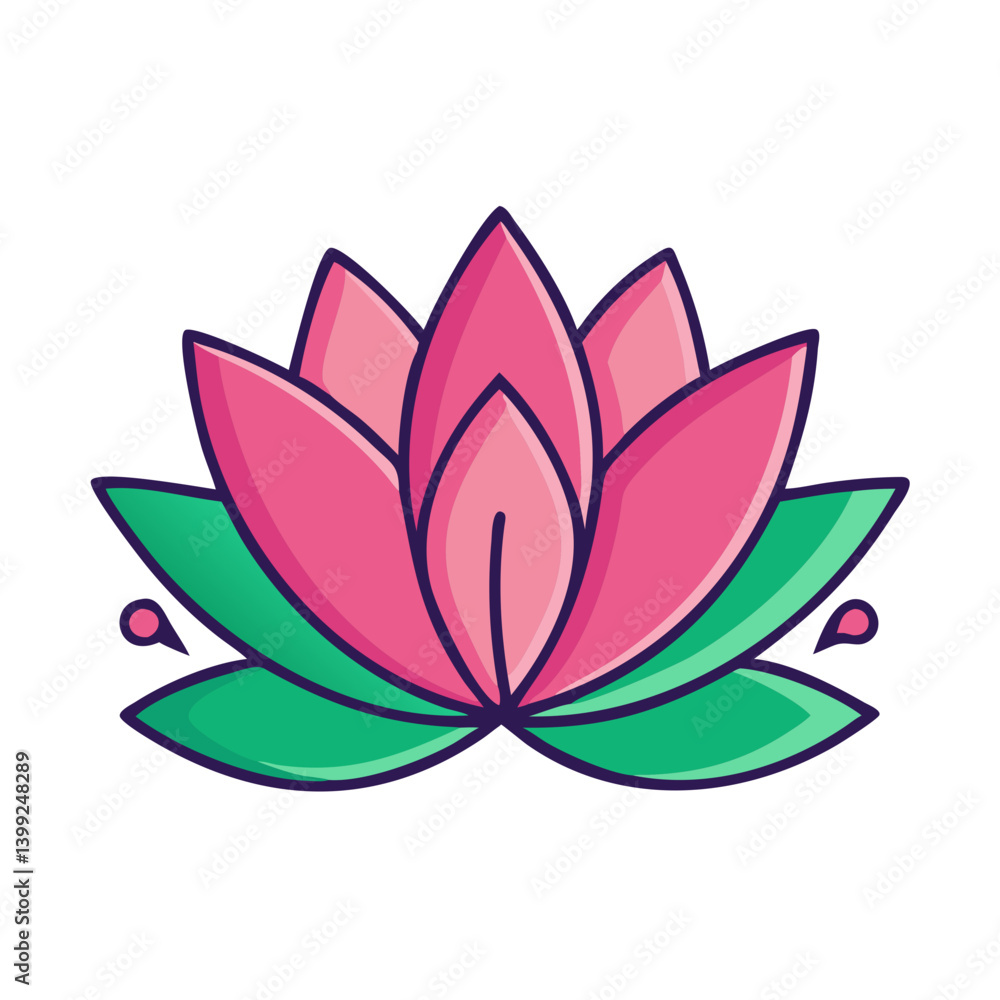 lotus icon, lotus vector illustration-simple illustration of lotus, perfect for lotus logos and icons lotus icon, lotus vector illustration-simple illustration of lotus, perfect for lotus logos and icons