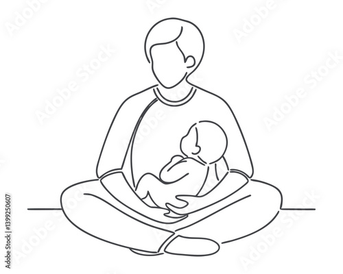 Breastfeeding Mother and Baby