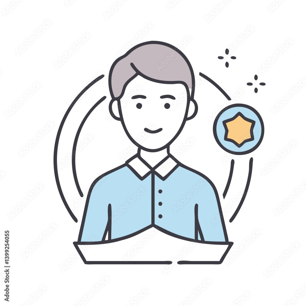 person icon, person vector illustration-simple illustration of person, perfect for person logos and icons person icon, person vector illustration-simple illustration of person, perfect for person logos and icons