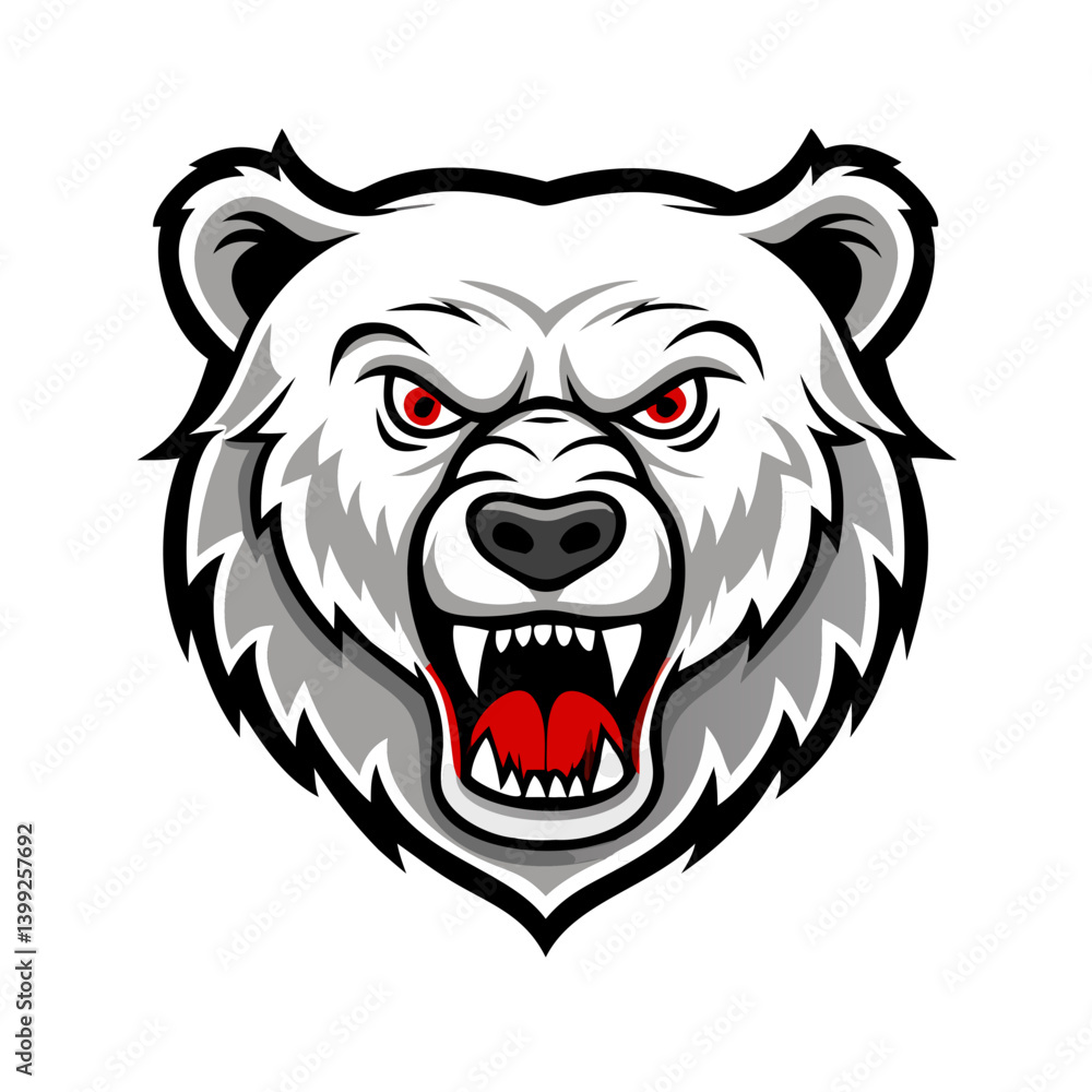 This is a bold and fierce animal mascot logo—perfect for sports teams, clubs, gaming avatars, or merchandise branding. This is a bold and fierce animal mascot logo—perfect for sports teams, clubs, gaming avatars, or merchandise branding.