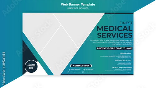 Medical web banner for video thumbnail. youtube thumbnail for hospital live workshop business template. Dental hospital and clinic social media Design