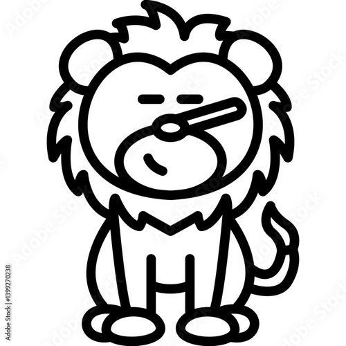 Liar Lion Icon