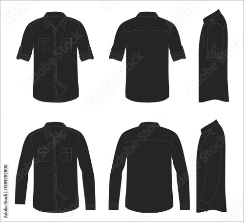 Men Shirt Long Sleeve