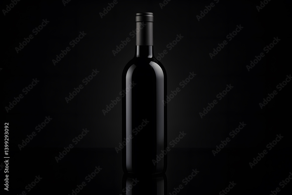 Minimalist Wine Elegance Display Minimalist Wine Elegance Display