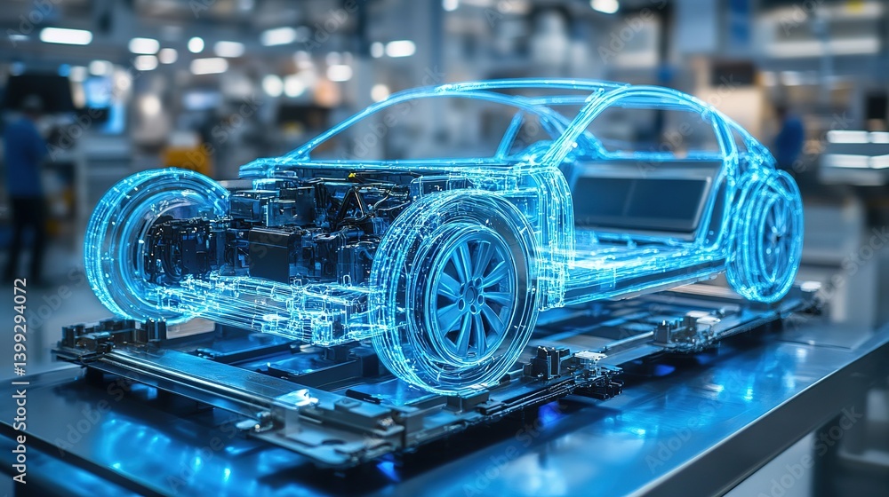 Engineers developing next-generation battery technology for high energy efficiency. Engineers developing next-generation battery technology for high energy efficiency.