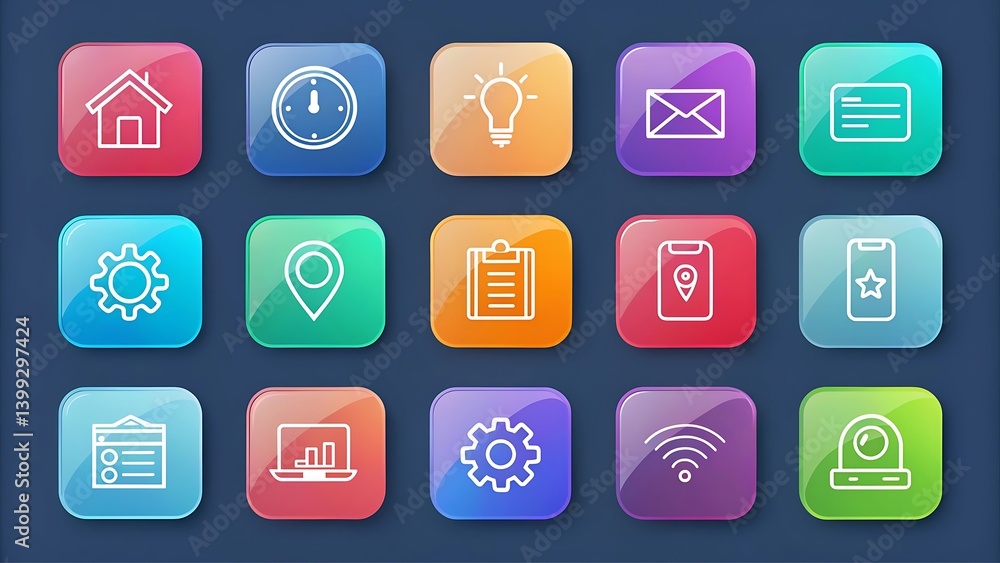 3D Icons collection multiples 3D Icons collection multiples