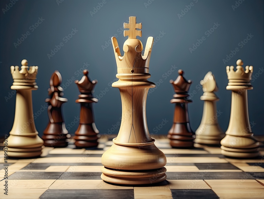 Yellow Queen Chess Piece – Strategic Leadership & Power in Chess Yellow Queen Chess Piece – Strategic Leadership & Power in Chess