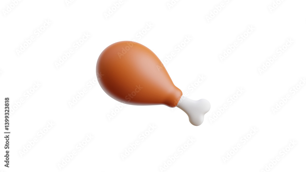 egg on white background