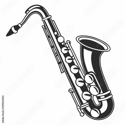 saxophone style icon