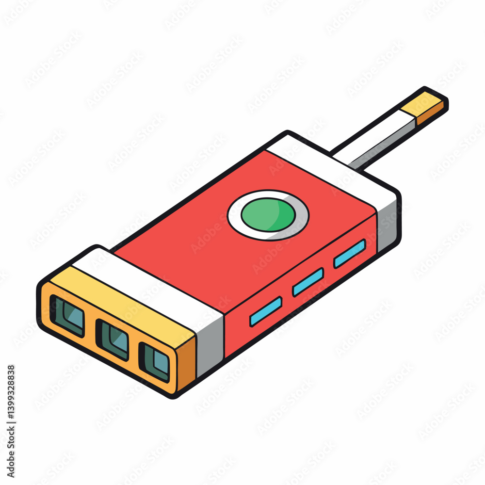 Fototapeta premium Streaming-capture-card-minimalist-design 