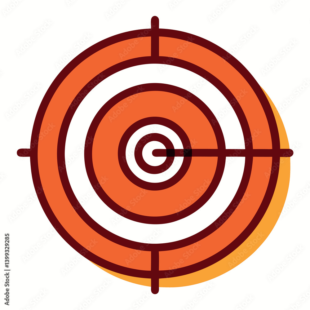Target-illustration-whit-solid-colour-outline Target-illustration-whit-solid-colour-outline