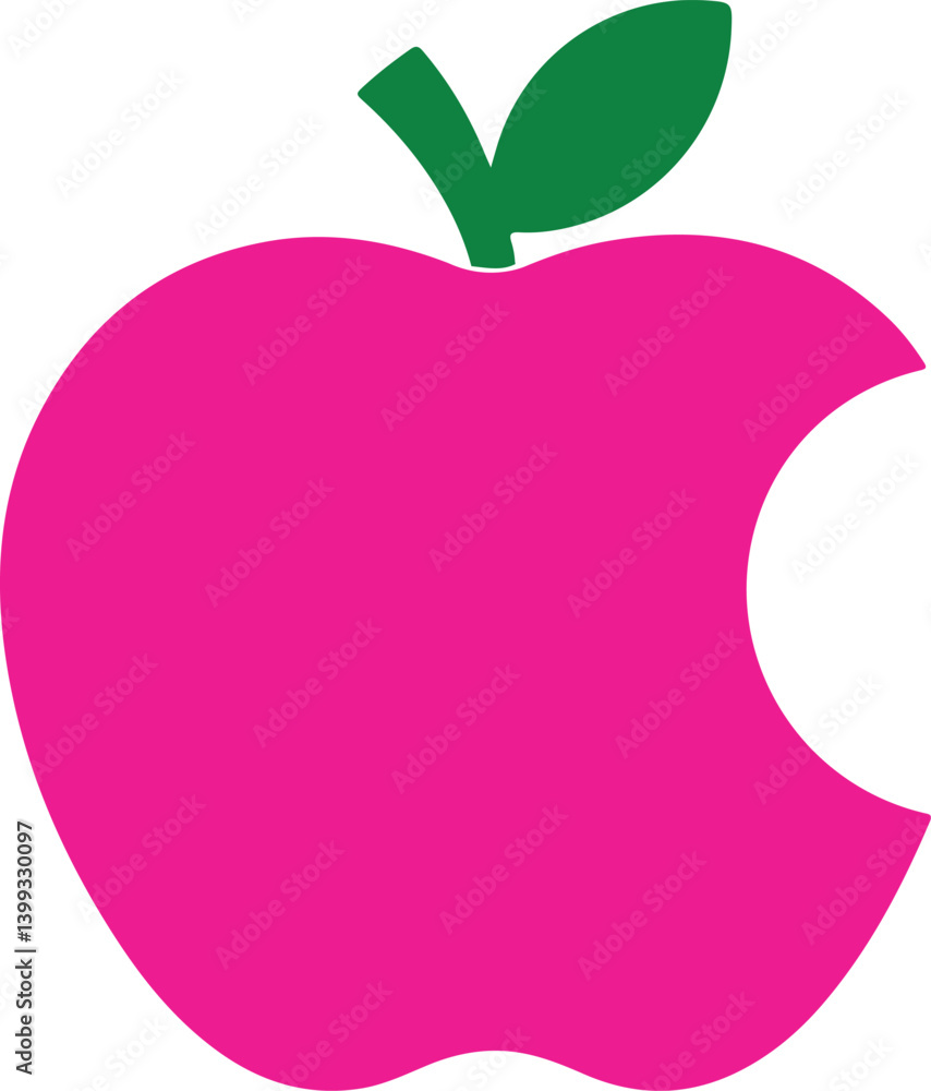 vector illustration of an apple vector illustration of an apple