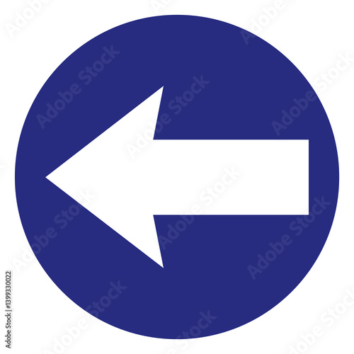 Free Download left arrow sign - GFXLoad