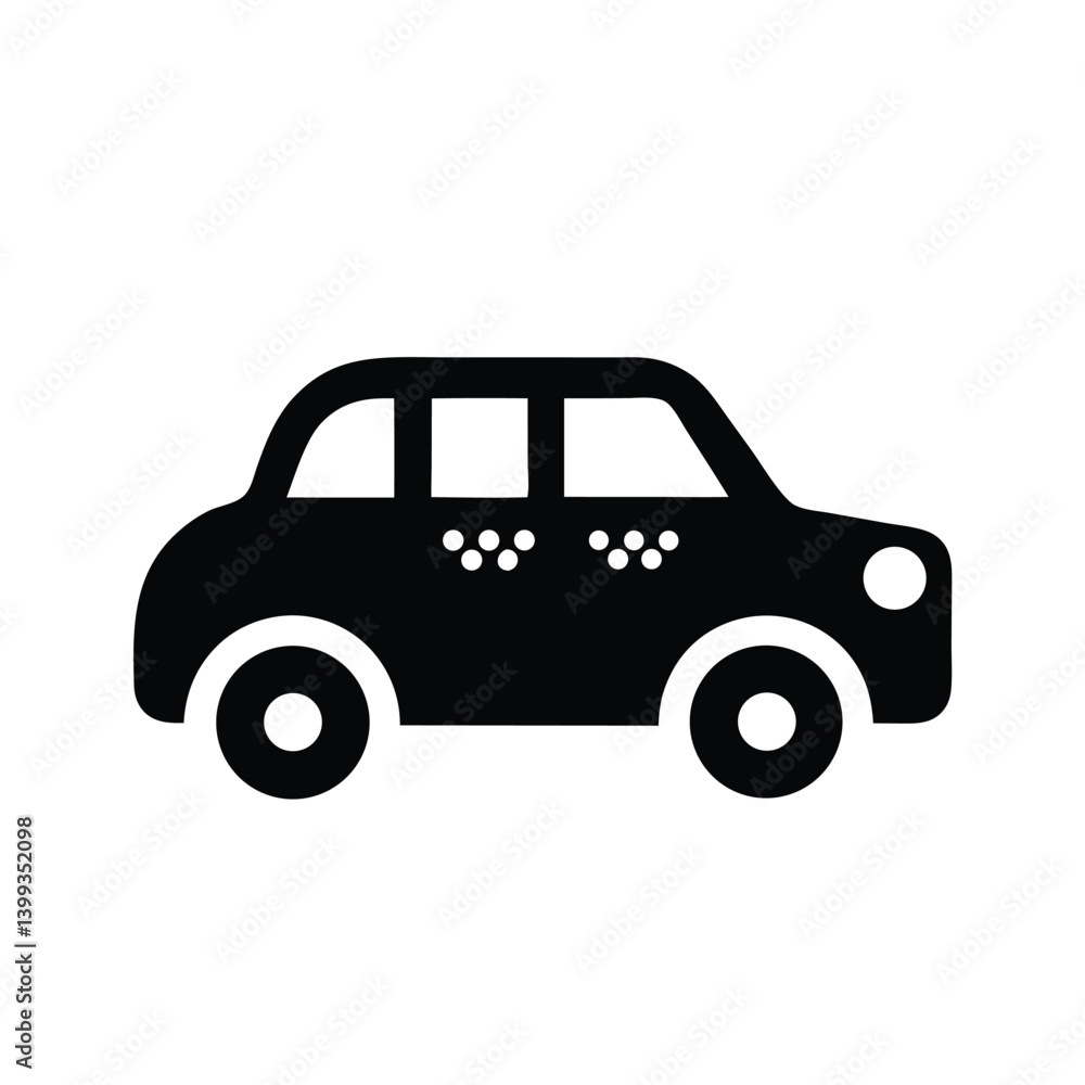 Car Icon Vehicle Automobile Isolated on Transparent Background Silhouette Style Car Icon Vehicle Automobile Isolated on Transparent Background Silhouette Style