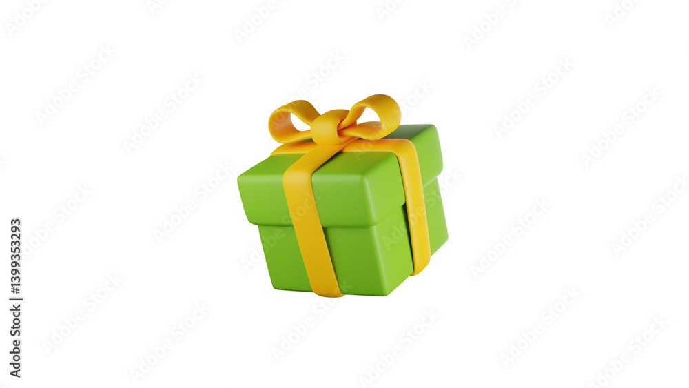 gift box with ribbon
