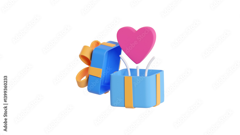 gift box with heart