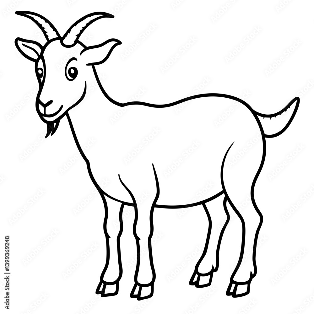 goat vector illustration goat vector illustration