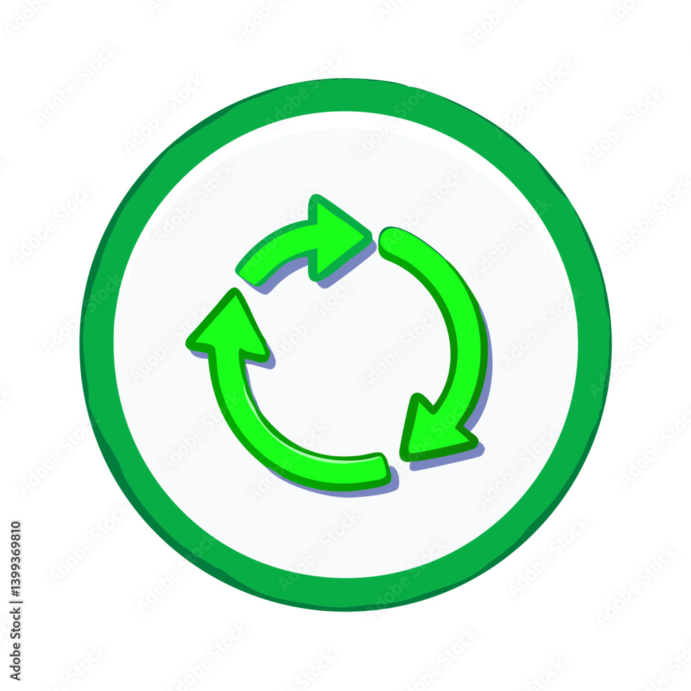 recycle button icon, recycle button vector illustration-simple illustration of recycle button, perfect for recycle button logos and icons recycle button icon, recycle button vector illustration-simple illustration of recycle button, perfect for recycle button logos and icons