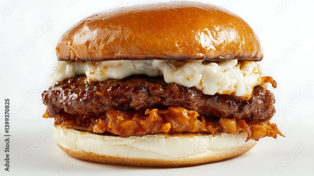 Gourmet Mac & Cheese Burger: A Culinary Delight Gourmet Mac & Cheese Burger: A Culinary Delight