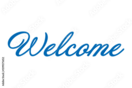 Welcome（ようこそ）の文字の、よく目立つロゴマーク
