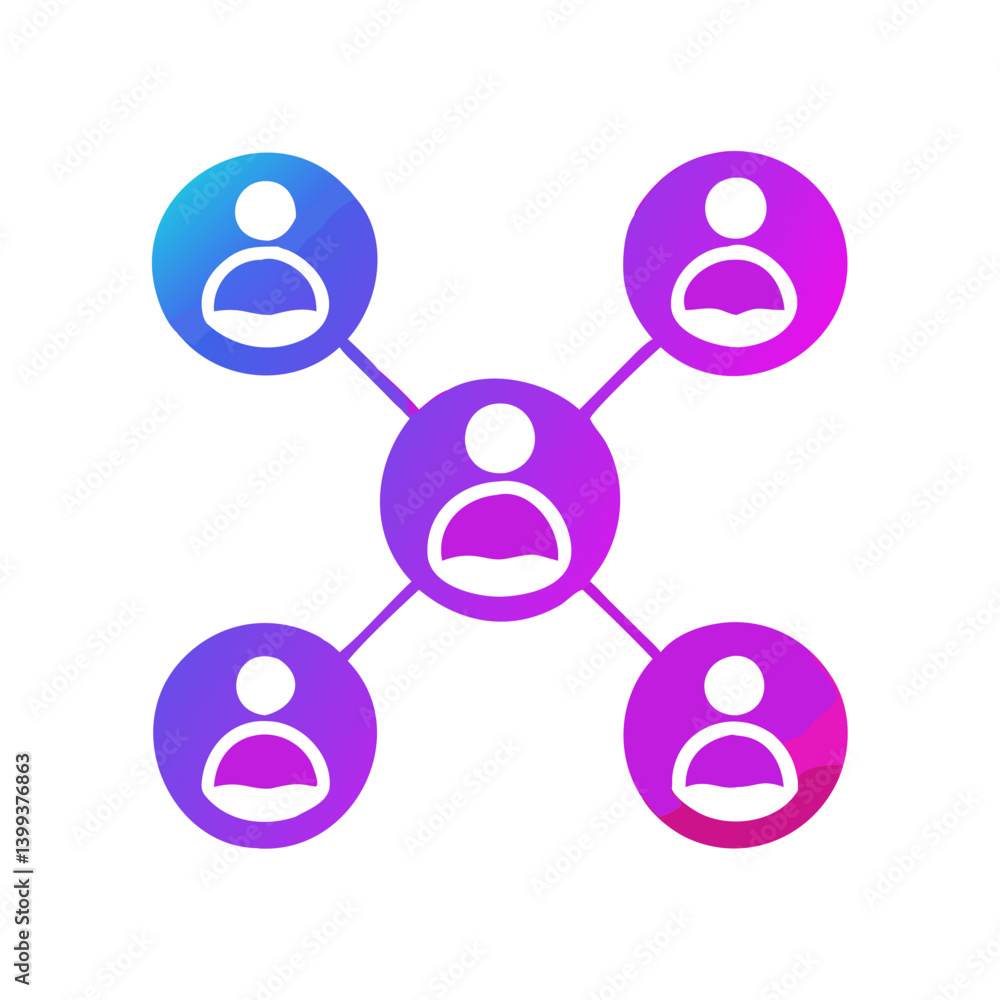 social network icon, social network vector illustration-simple illustration of social network, perfect for social network logos and icons social network icon, social network vector illustration-simple illustration of social network, perfect for social network logos and icons