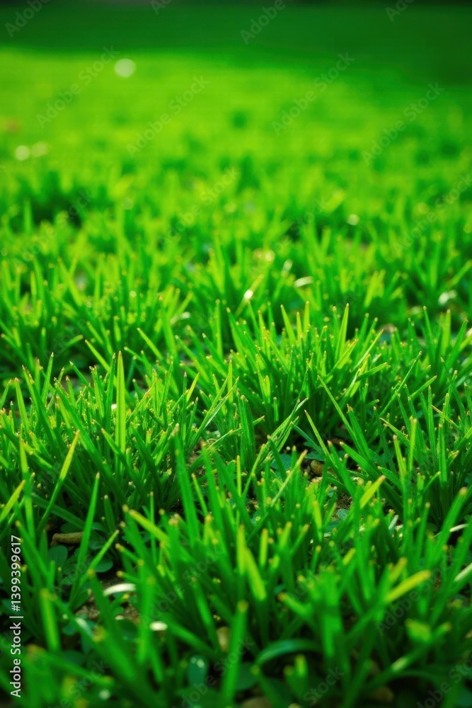 Mowed lawn with subtle grass texture and natural border, fresh cut grass, greenery Mowed lawn with subtle grass texture and natural border, fresh cut grass, greenery