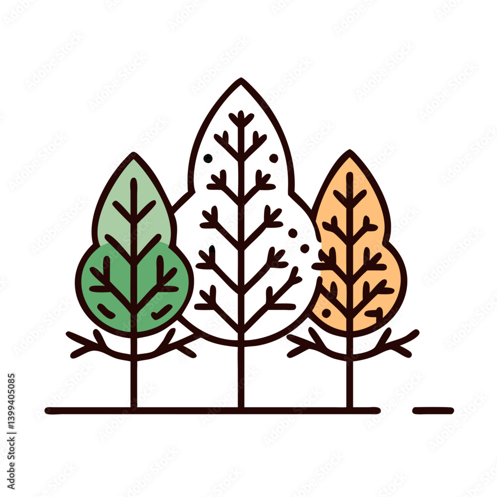 trees icon, trees vector illustration-simple illustration of trees, perfect for trees logos and icons trees icon, trees vector illustration-simple illustration of trees, perfect for trees logos and icons