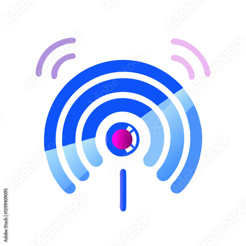wi fi icon, wi fi vector illustration-simple illustration of wi fi, perfect for wi fi logos and icons