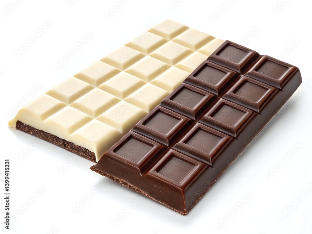 Milk Chocolate and Dark Chocolate Bars A Delicious Duo Milk Chocolate and Dark Chocolate Bars A Delicious Duo