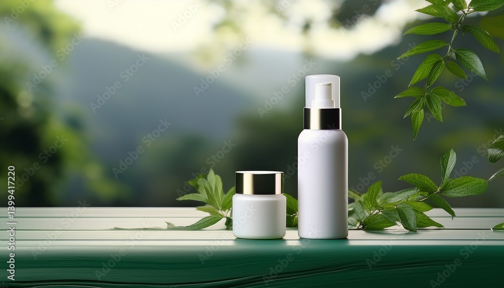 Beauty mock up product ad template Beauty mock up product ad template