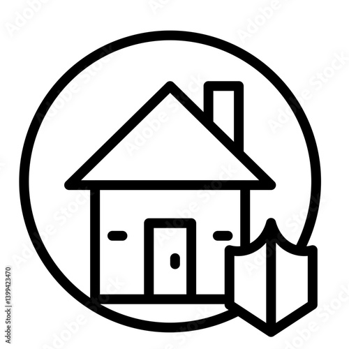 Aftermath Cleanup Vector Line Icon Design
