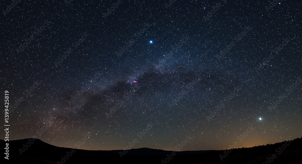 Fototapeta premium Celestial Embrace AI Generated