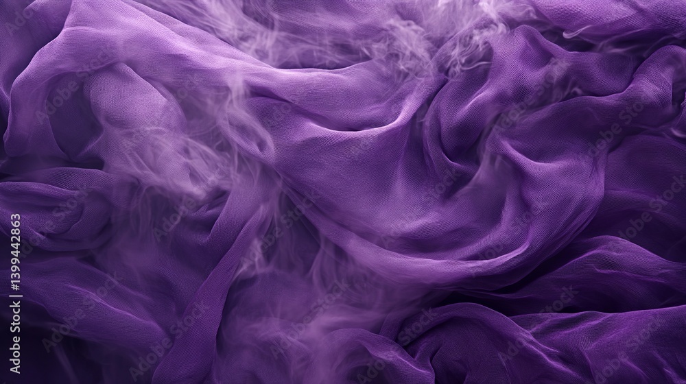 Obraz premium Purple fabric texture background abstract cloth design textile drapery material silk satin 3d render art