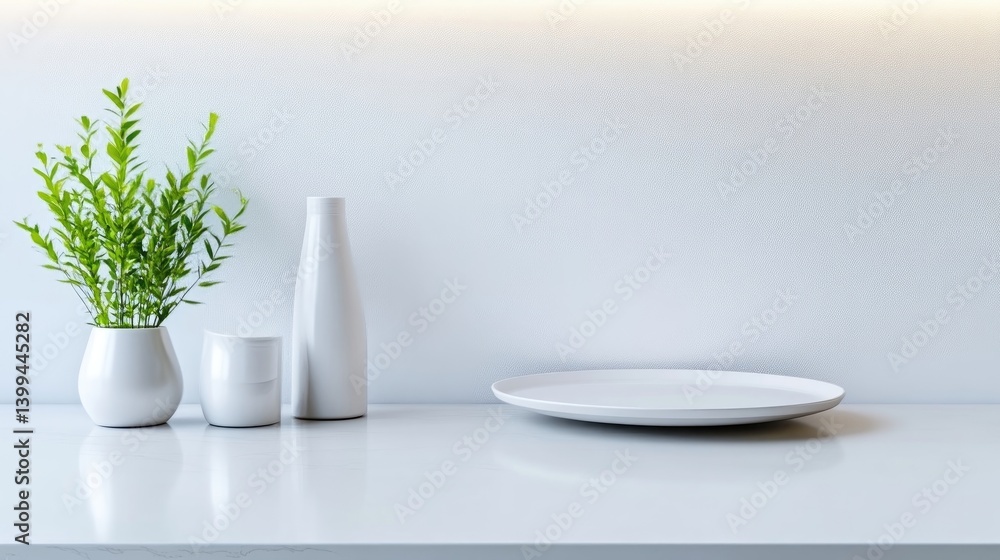 Minimalist home decor display Minimalist home decor display