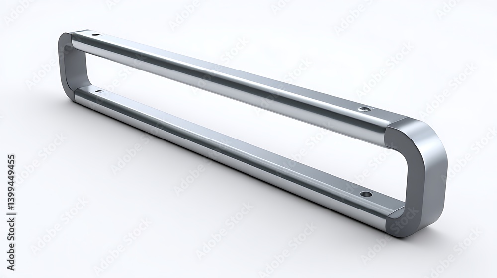 Silver Metal Handle for Door Cabinet, Modern Design, Elegant Finish, Suitable for Various Applications Silver Metal Handle for Door Cabinet, Modern Design, Elegant Finish, Suitable for Various Applications