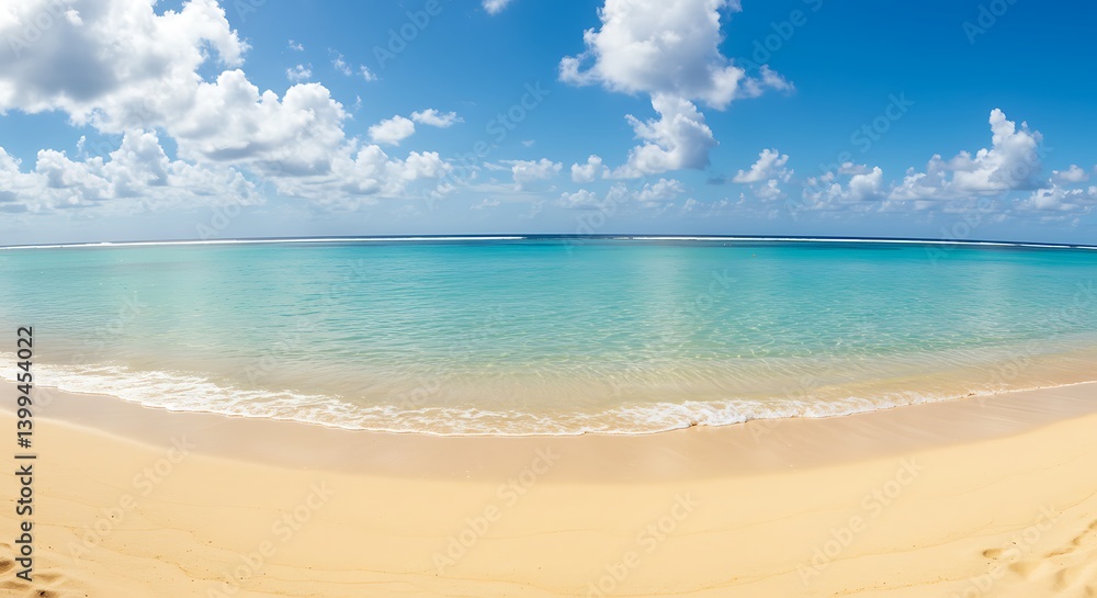 Obraz premium Azure Embrace AI Generated