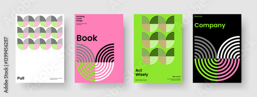 Geometric Book Cover Template. Isolated Poster Layout. Modern Business Presentation Design. Flyer. Background. Banner. Brochure. Report. Brand Identity. Journal. Pamphlet. Notebook. Leaflet