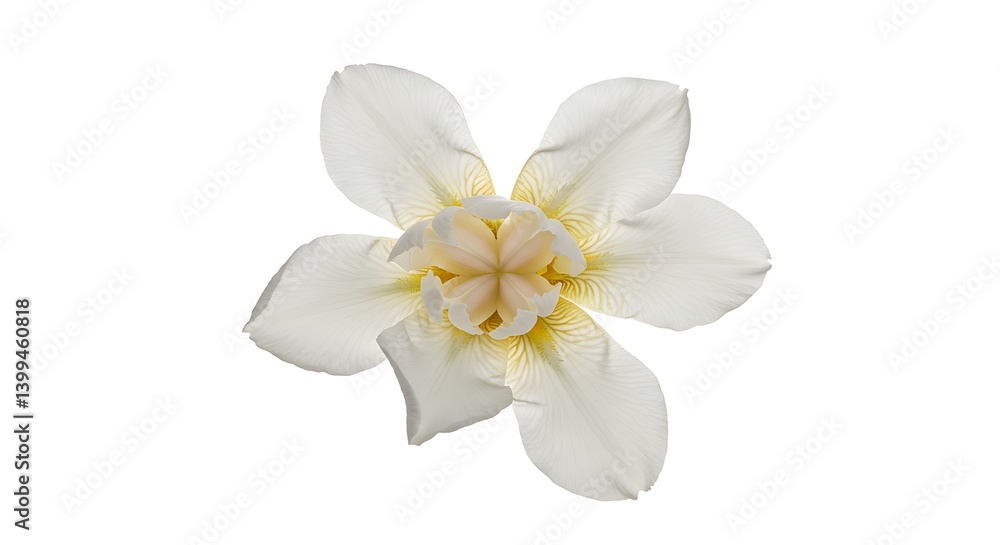 White Bloom's Embrace AI Generated White Bloom's Embrace AI Generated