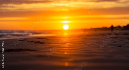 Golden Hour's Embrace AI Generated