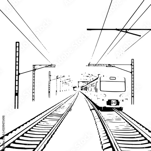 railway in the city