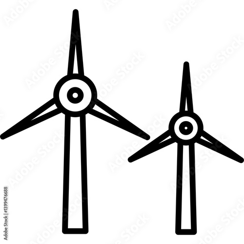 Wind Energy Icon