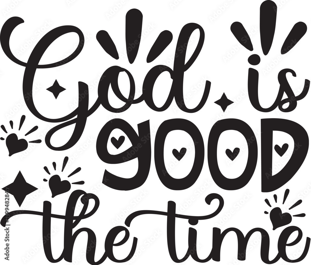 Fototapeta premium Christian Svg Design and Jesus Quotes Cut Files 