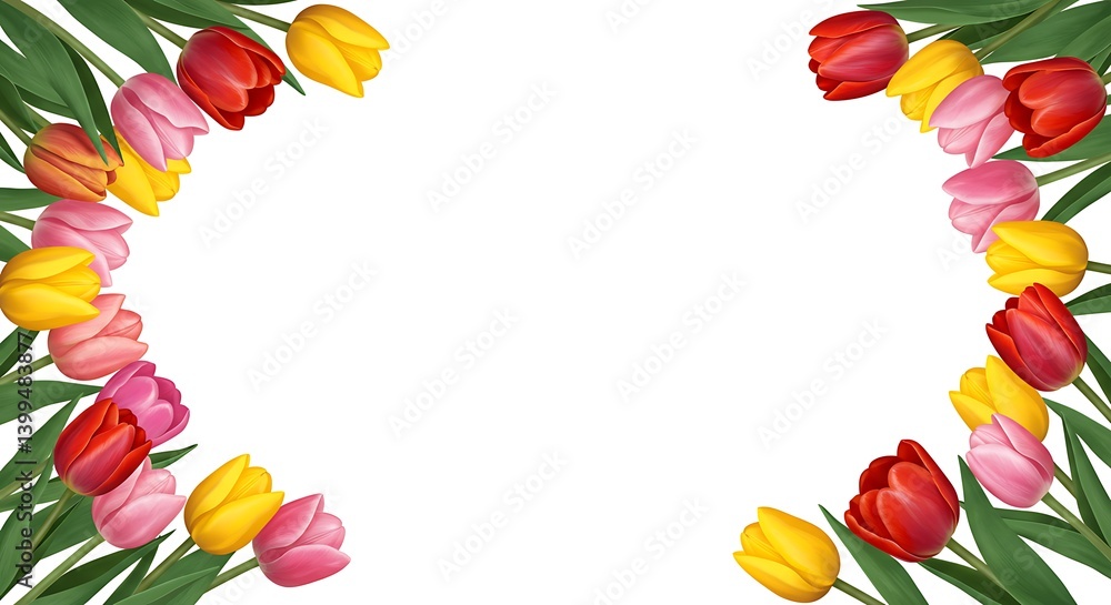 Tulip Embrace AI Generated Tulip Embrace AI Generated