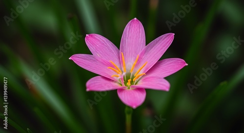 Pink Whisper in the Green AI Generated