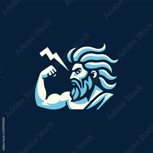Zeus god logo