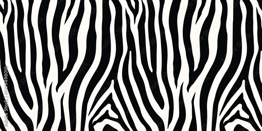Zebra monochrome seamless pattern. Vector animal skin print. Fashion stylish organic texture. vector illustration eps file. Zebra monochrome seamless pattern. Vector animal skin print. Fashion stylish organic texture. vector illustration eps file.